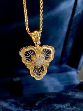 Buccellati Heart-to-Heart Necklace